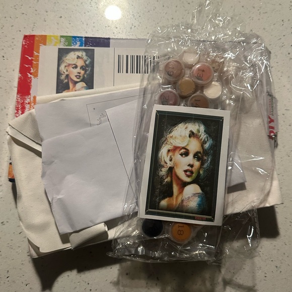 2x NWT paint by numbers for adults / Skeleton & Marilyn - Picture 7 of 12